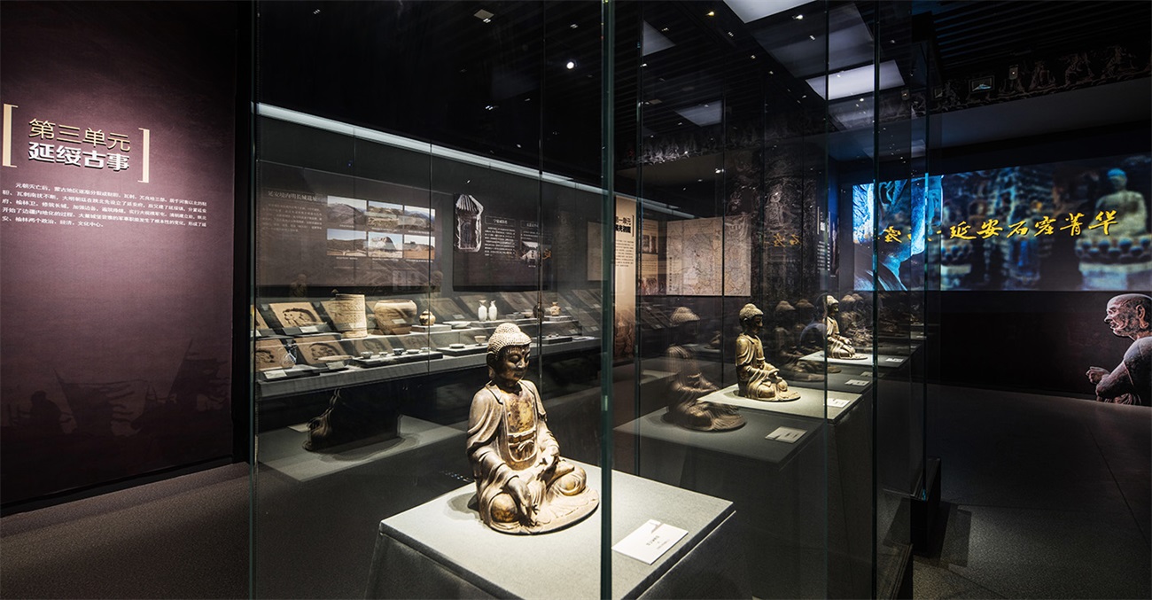 延安市文物研究所藏品展:一册博展设计